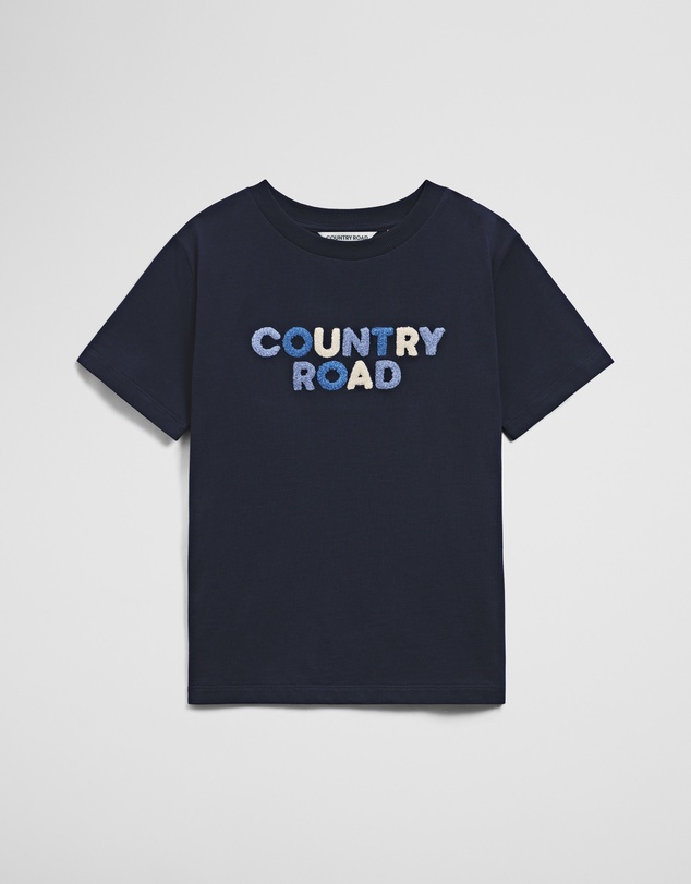 Country Road - Australian Cotton Short Sleeve Boucle T-shirt