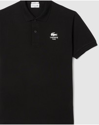 Lacoste - Soft Branding Classic Fit Pique Polo