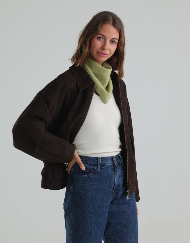 Morgan & Taylor - Katrina Triangle Scarf in Green