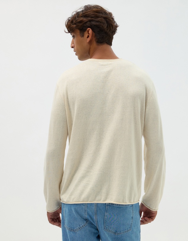 AERE - Easy Linen Blend LS Tee