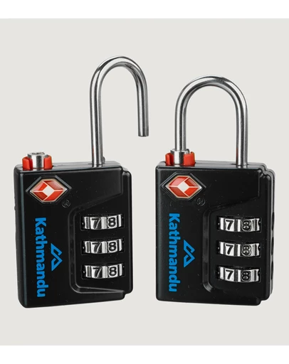 Kathmandu - TSA 2 Pack Dial Combination Travel Luggage Backpack Security Lock