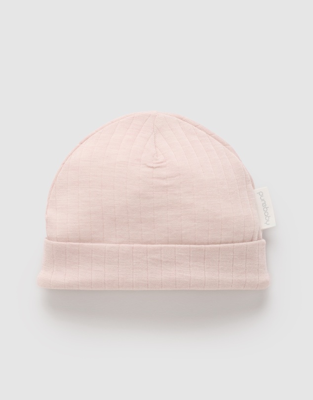 Purebaby - Merino Beanie -Kids-Babies