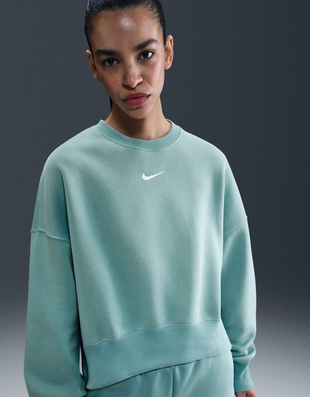 Nike - Sportswear Phoenix Fleece Over-Oversized Crew-Neck Sweatshirt