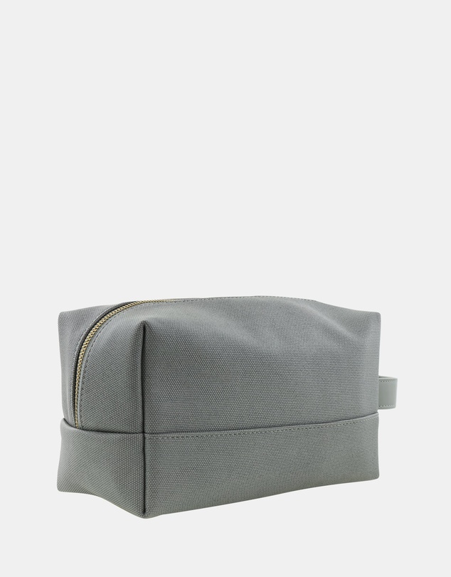 Pierre Cardin - Pierre Cardin Coated Canvas Travel Toiletry Bag