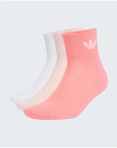 adidas Originals - Mid Crew Socks 3 Pairs Unisex