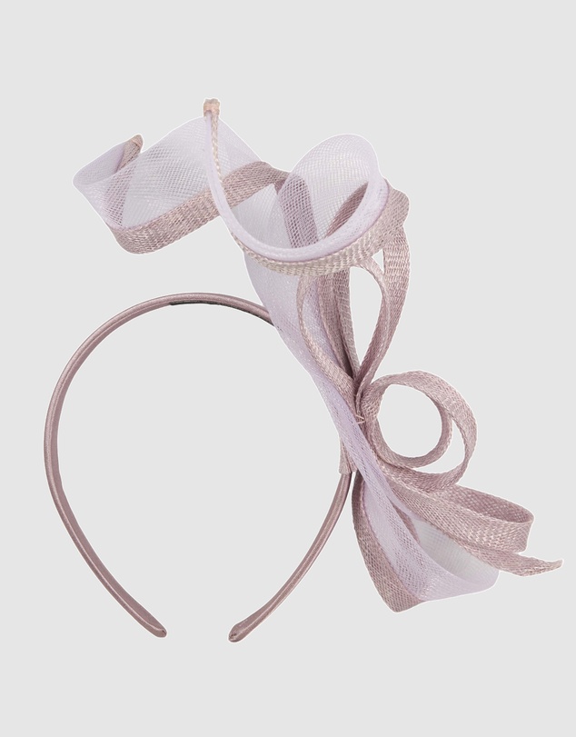 Max Alexander - Small Lilac Sinamay Loops Fascinator