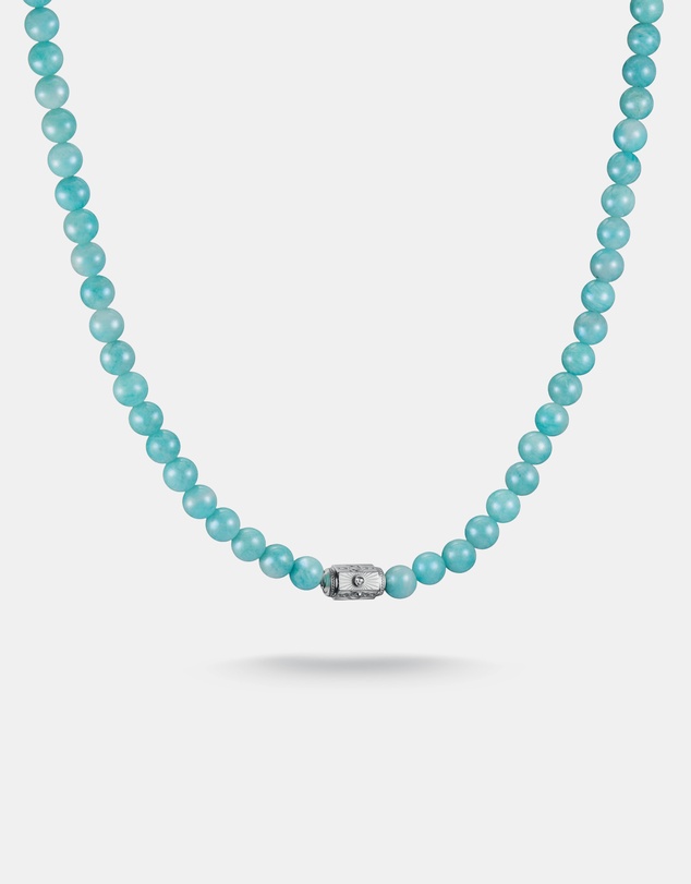 THOMAS SABO - THOMAS SABO Elyndra Necklace with Turquoise Amazonite Beads