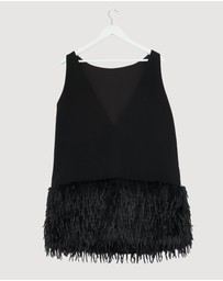 Revibe - Repaired CHANCERY Trace Mini Dress - AU 14