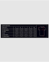 Fallen Footwear - Fallen Footwear Men Insignia 100% Cotton Tees Regular Fit Black