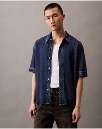 Calvin Klein Jeans - Denim Lyocell Short Sleeve Shirt