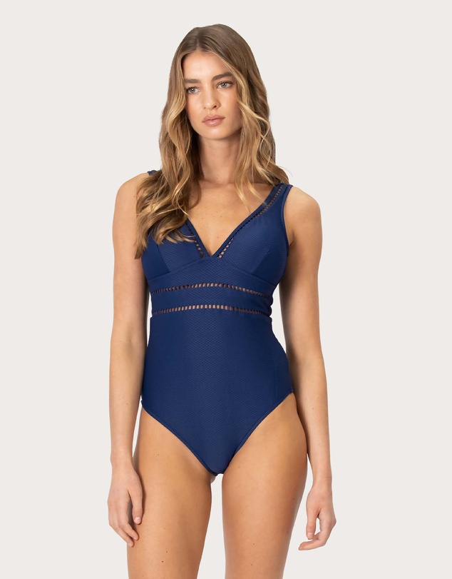 Baku Swimwear - Rococco Longline One Piece Swimsuit