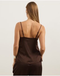 Atmos&Here - Mirelda Satin Lace Camisole