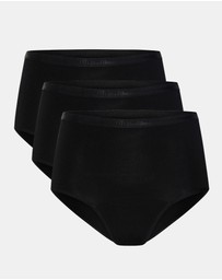 Modibodi - Classic Period Underwear Full Brief 3 Pack Light Absorbency