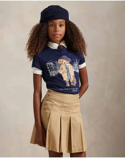 Polo Ralph Lauren - Polo Bear Cotton Jersey Tee - Teens