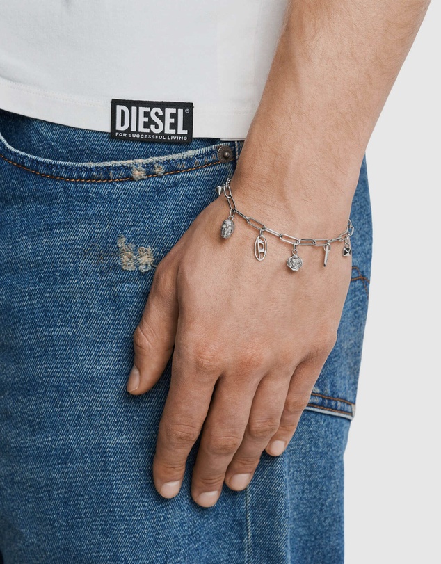 Diesel - Silver-Tone Bracelet