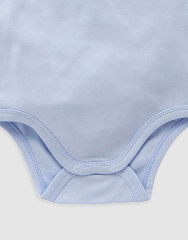 Purebaby - Rib Bodysuit 2 pack-Babies