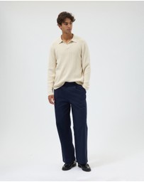 AERE - Vale Relaxed Pleated Pants