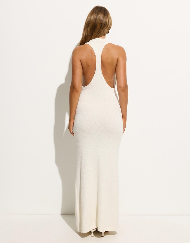 Dazie - Tasmin Semi Sheer Knit Midi Dress