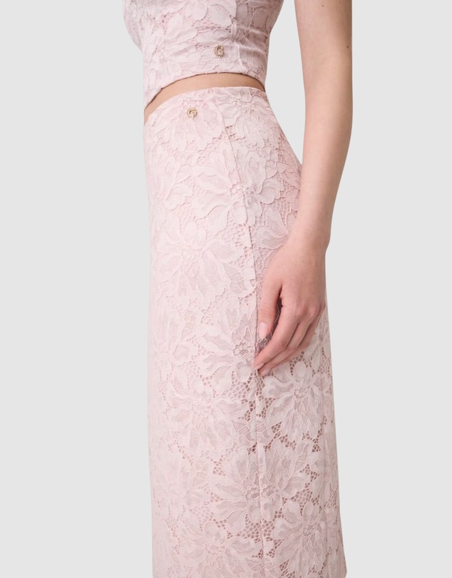 GUESS - Katrina Midi Lace Skirt