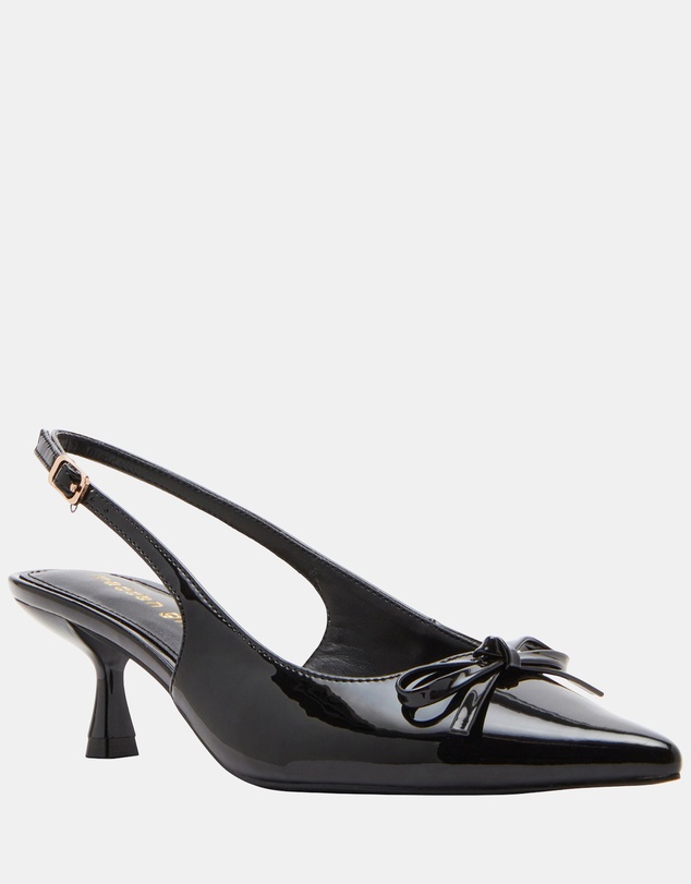 Steve Madden - Vogue Black Patent Heels