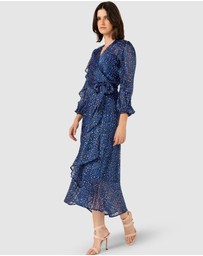 SACHA DRAKE - Shona Midi Wrap Dress