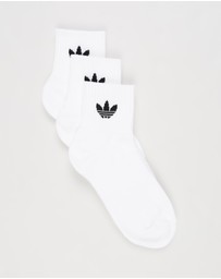 adidas Originals - Mid Crew Socks 3 Pairs Unisex