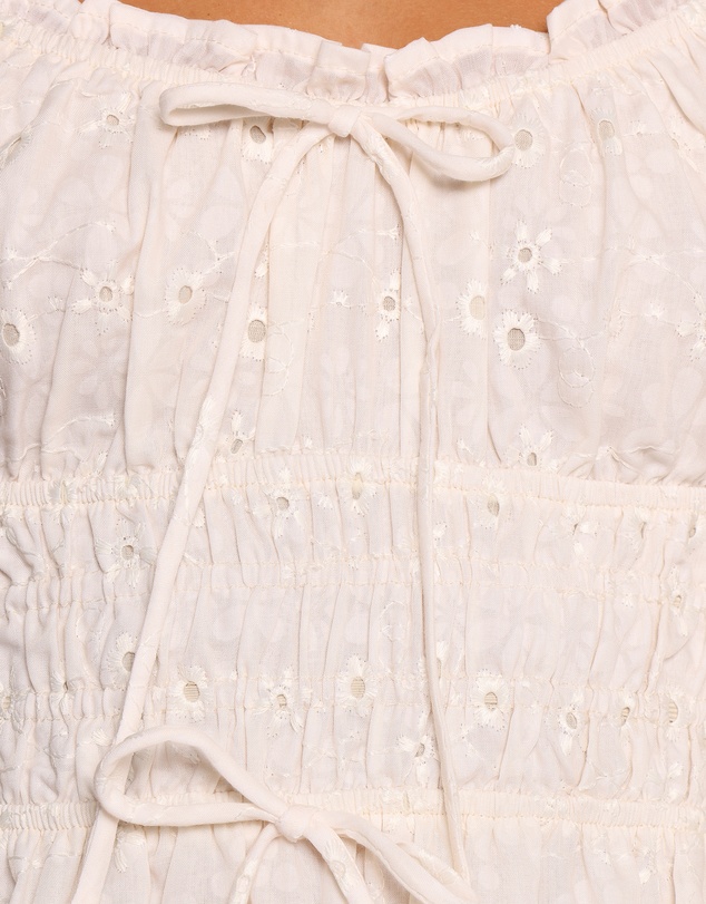 Petal & Pup - Janessa Mini Dress - Cream Floral