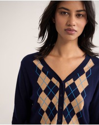 Oxford - Pixie Argyle Cardigan