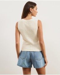 Atmos&Here - Tia Sleeveless Knit Vest