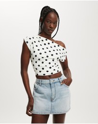Cotton On - Mini Denim Skort