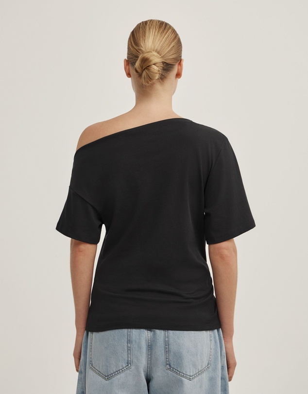 Witchery - Ruched Asymmetric T-shirt