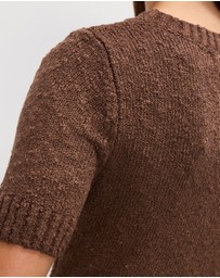 The Fated - Jorja Boucle Knit Top