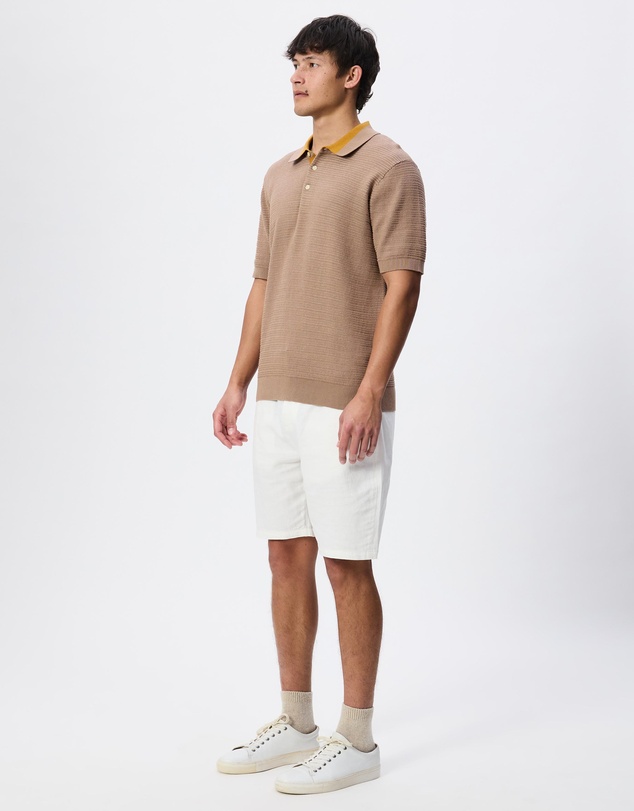Scotch & Soda - Core Fave Cotton-Linen Twill Bermuda Shorts