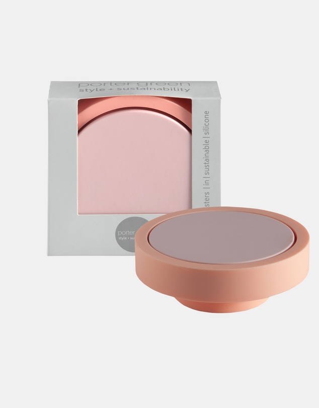 porter green - ciss | unbreakable silicone coasters