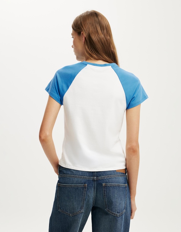 Cotton On - 90S Baby Raglan Tee