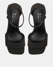 Call It Spring - Vicki Ankle Strap Block Heels