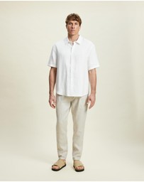 AERE - Linen Pleated Pants