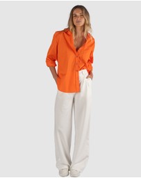 CAMIXA - Poppy Oversize Cotton Shirt
