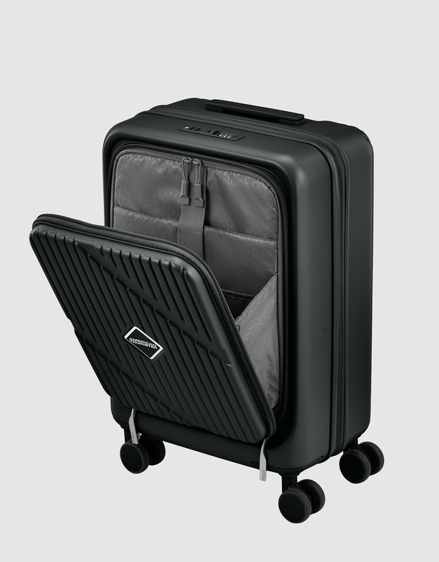 American Tourister - Velox Carry-On Small Suitcase 54cm Expandable Book-Opening