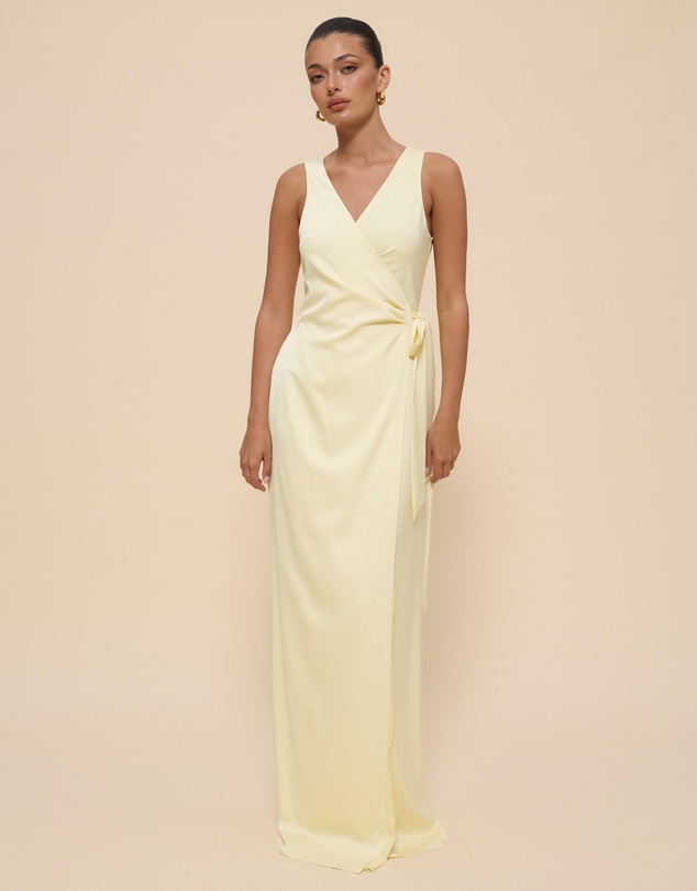CHANCERY - Lani Sleeveless Wrap Maxi Dress