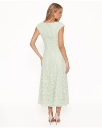 Petal & Pup - Mapleton Maxi Dress - Sage Green Lace