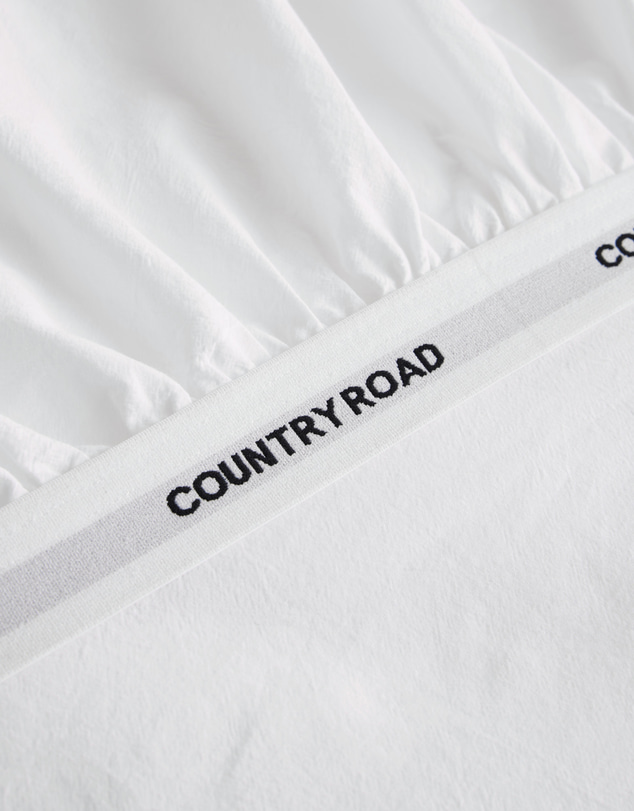 Country Road - Brae Australian Cotton Double Fitted Sheet
