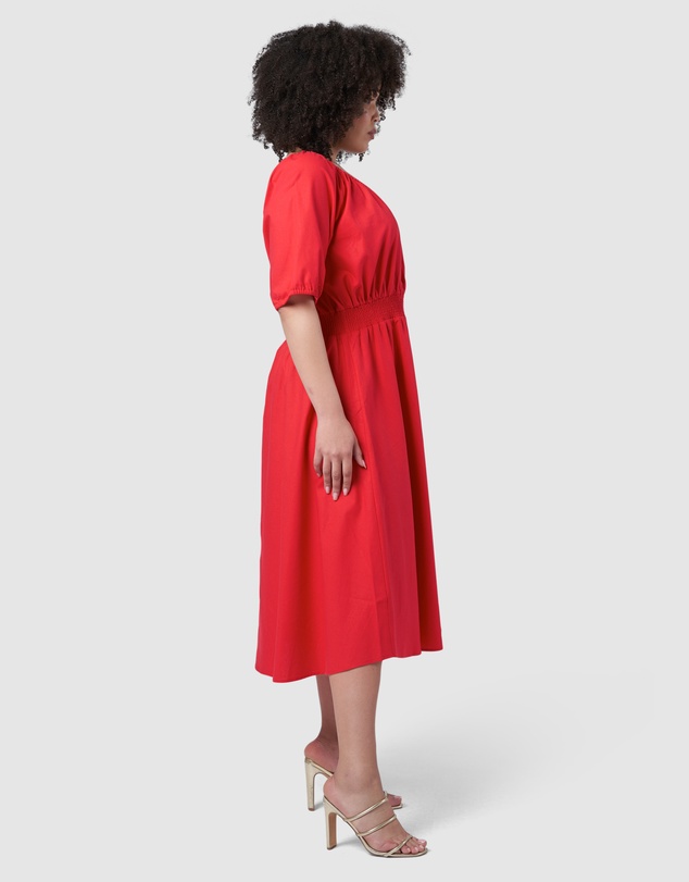 Pink Dusk by Curve Project - Brightside Midi Dress