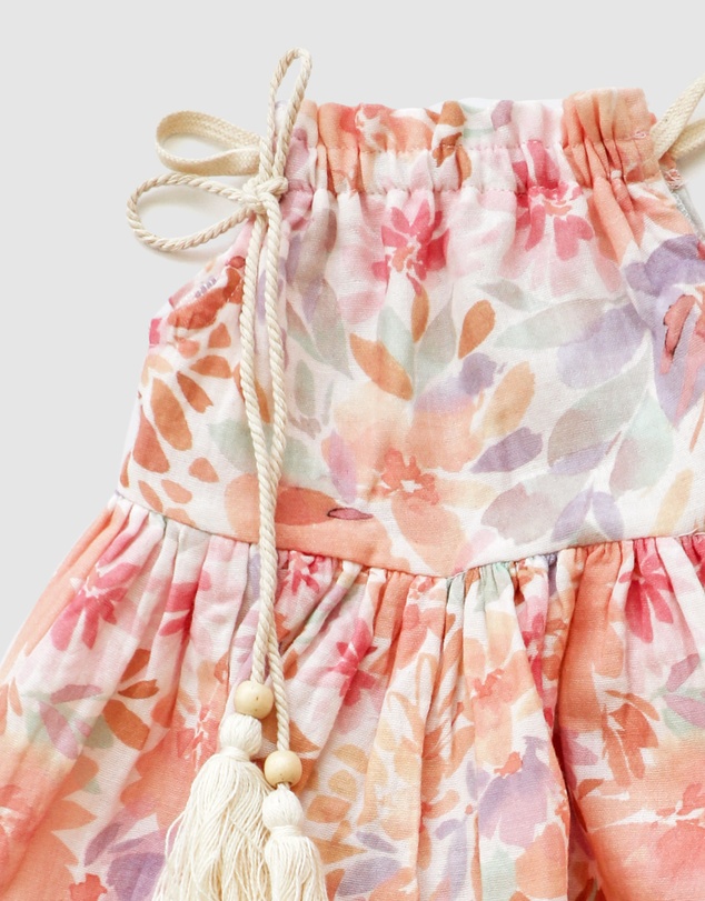 WITH LOVE FOR KIDS - Cotton Muslin Dress - Babies - Kids