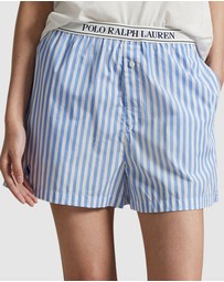Polo Ralph Lauren - 2 Pack Shirting Stripes Cotton Boxer Short