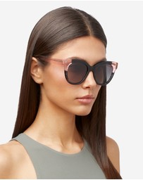Hawkers Co - HAWKERS - Black Pink AUDREY Sunglasses for Men and Women UV400