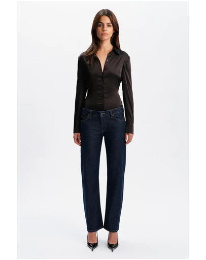 Bardot - Trina Fitted Satin Shirt