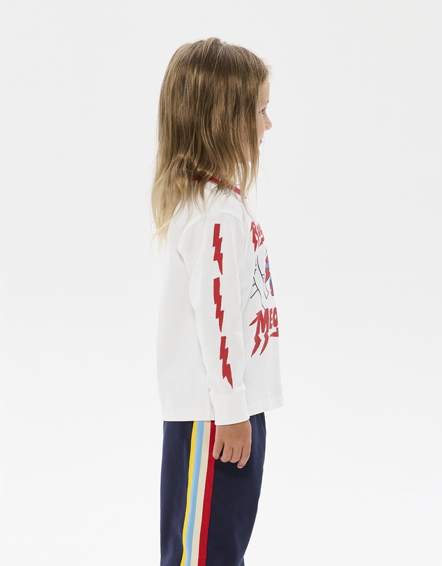 Rock Your Kid - Rock Your Meowie David Long Sleeve T-Shirt