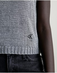 Calvin Klein Jeans - Metallic Knit Tank Top