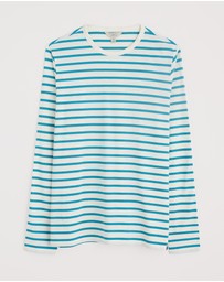 Seasalt - Seasalt Cornwall Blue Sailor Shirt